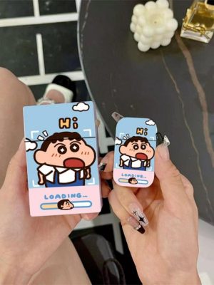 Lighter og røykeutstyr |  Ny Stil Av Crayon Shin-Chan Søt Lighter Sigarettboks Rosa Flamme Bærbar Nettberømt Stil 20-Pakning Gave Til Kjæresten Trendy Lighter og røykeutstyr Lighter og røykeutstyr