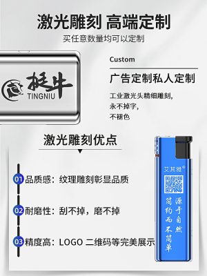 Lighter og røykeutstyr |  Skreddersydde Metallvindbeskyttede Lightere Med Jernhus, Gravering, Direkte Blå Flamme, Påfyllbare Lightere, Slitesterke. Lighter og røykeutstyr Lighter og røykeutstyr